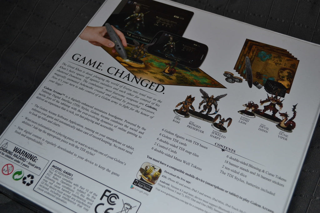 Golem Arcana Base Game Set HBS Ny Se Hit!