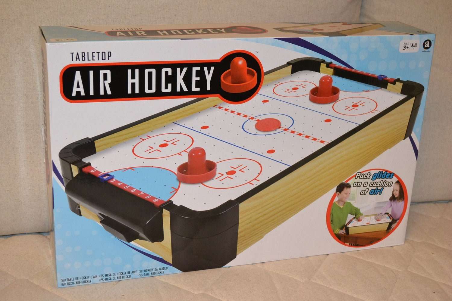 Bordsairhockey 50cm Airhockey Air Hockey Spel Ambassador Ny