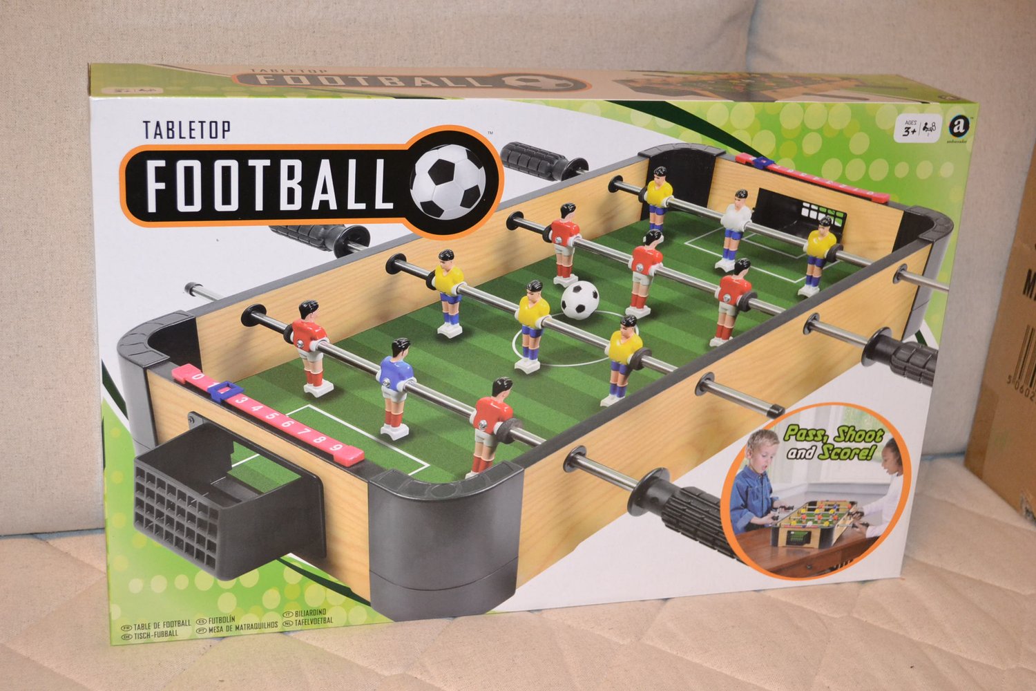 Bordsfotboll Spel 50cm Fotboll Ambassador Ny