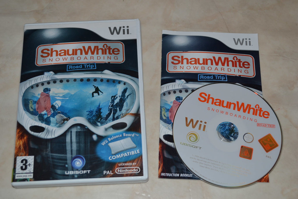 Shaun White Snowboarding: Road Trip Wii Nintendo Komplett Fint Skick