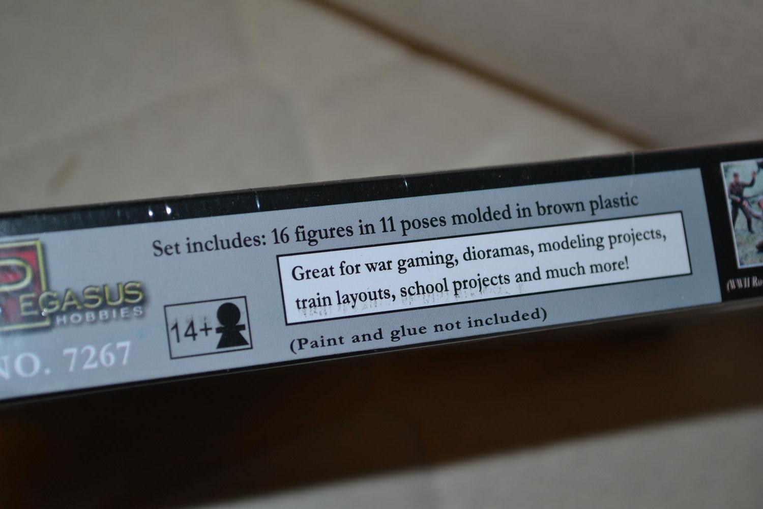 War Against Fascism WW2 16st Figurer 1:72 Sovjet Ryssland Pegasus Hobbies Ny