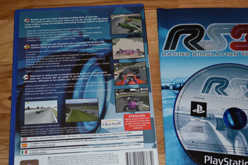 RS Racing Simulation 3 RS3 (PS2) Playstation 2 Komplett Fint Skick