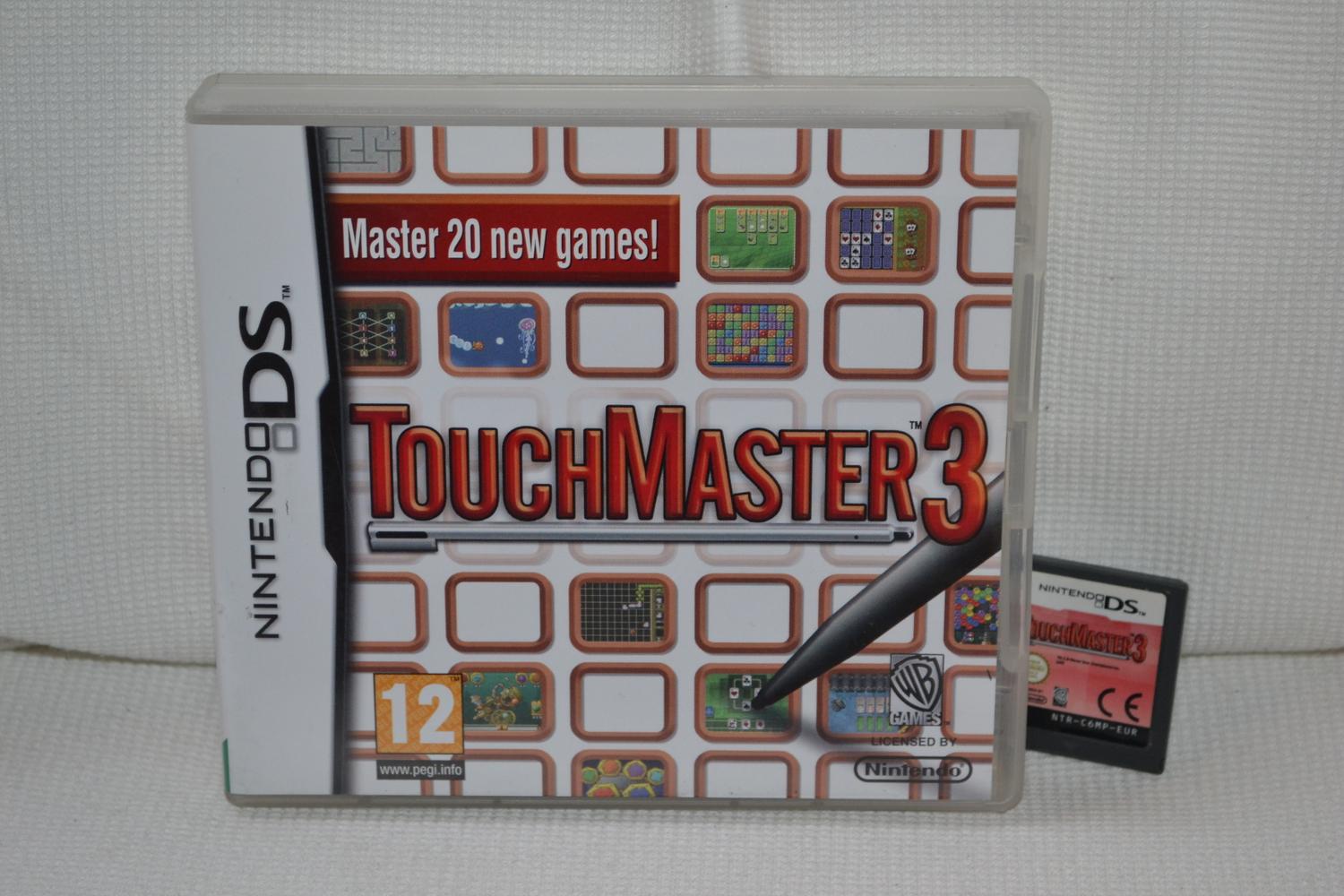 TouchMaster 3 NDS Nintendo DS (Utan Manual) Fint Skick