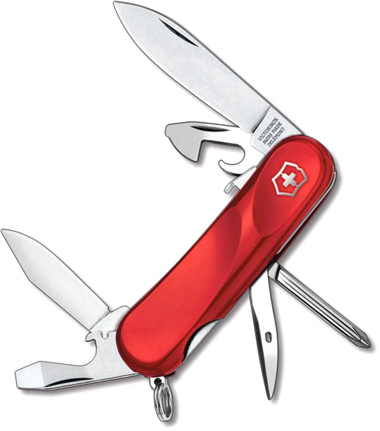 Evolution S101 Fickkniv Victorinox 8,5cm M Funktioner Röd Ny