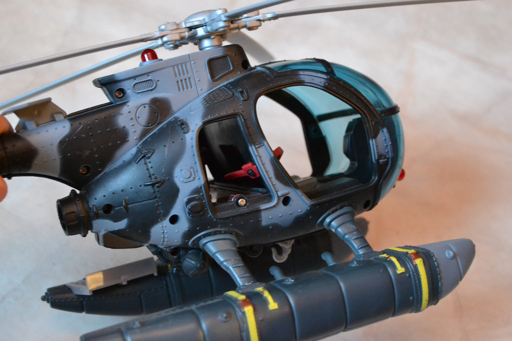 Stridshelikopter m. Ljud, Maskingevär Chap Mei 33cm Fint Ski