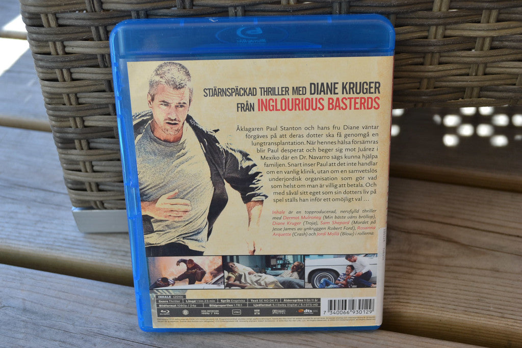 Inhale Bluray Film 2010 Fint Skick