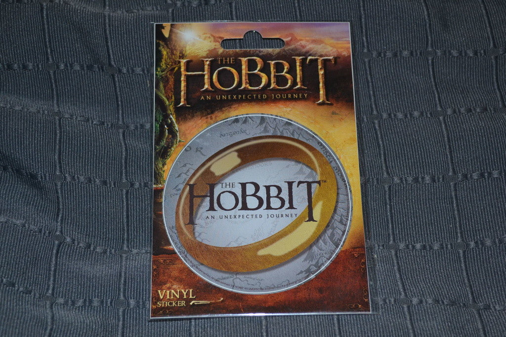The Hobbit Logo Klistermärke Vinyl Ny Rund Sticker Se Hit!
