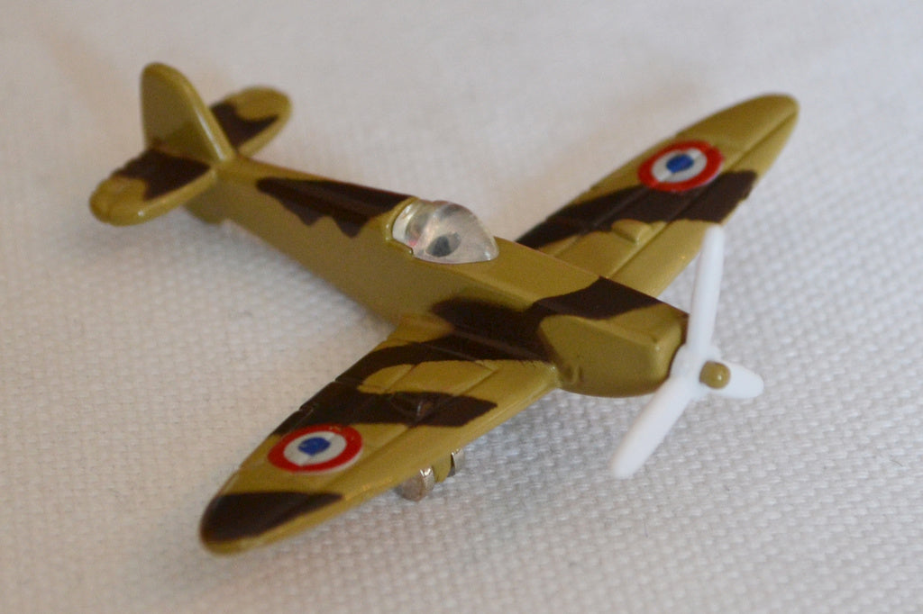 Spitfire Brun Flygplan 5cm Andra Världskriget WW2 Rörlig Pro