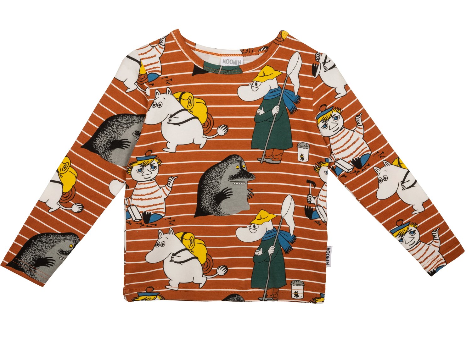 Mumin Yikes Tröja Långärmad Kanel Strl 98 Barn Ny