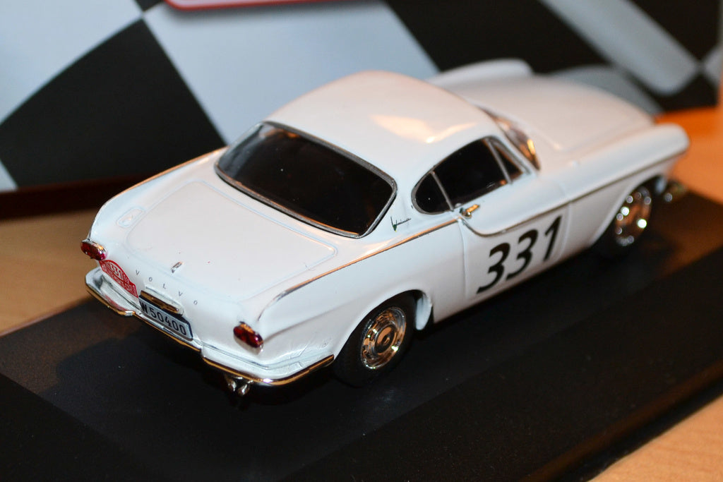 Volvo P1800 #331 R.BACKLUND/N.FALK Vit 1:43 Rally Monte Ny