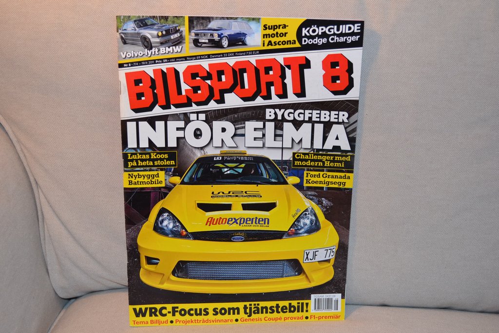 WRF-Focus, Nybyggd Batmobile, Dodge Charger mm (Bilsport nr