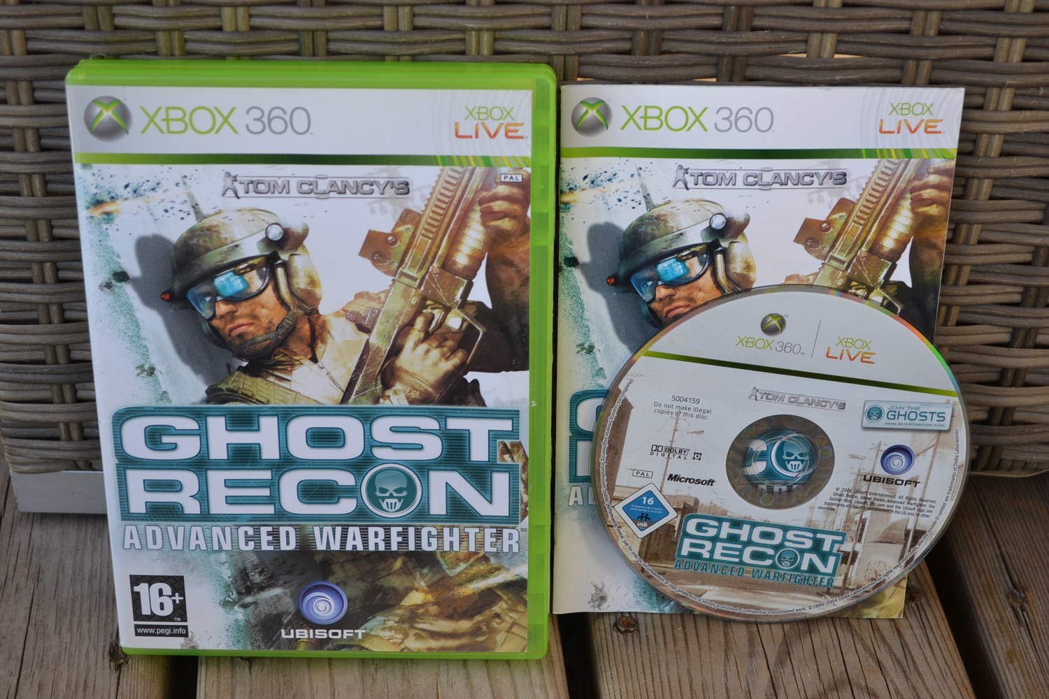 Tom Clancy's Ghost Recon Advanced Warfighter Xbox 360 Komplett Fint Skick
