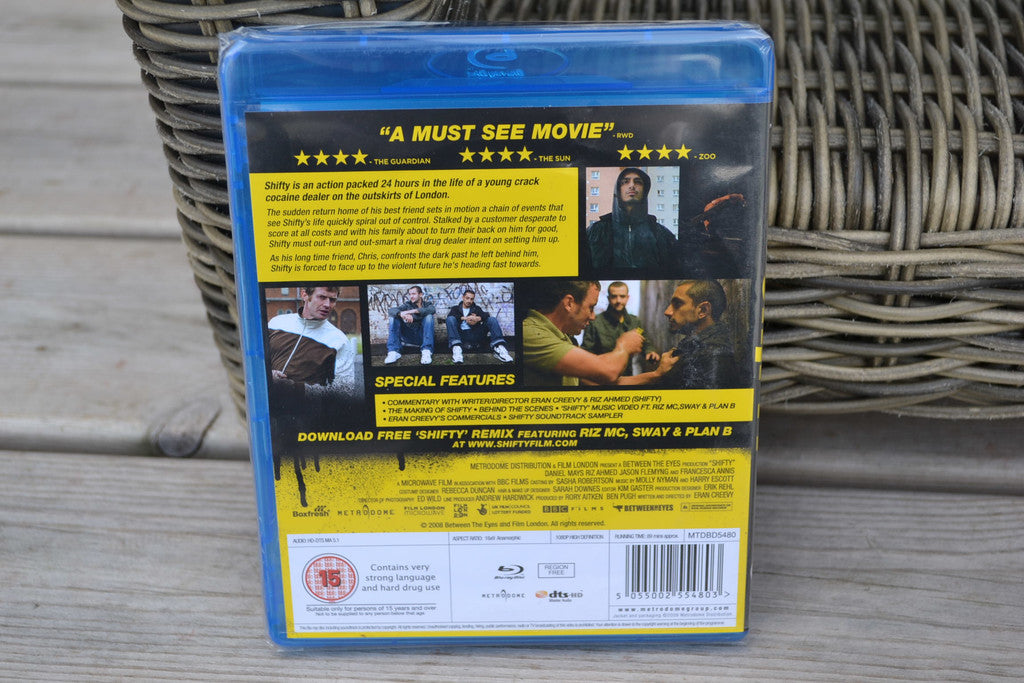 Shifty Bluray Blu-Ray Film Nyskick