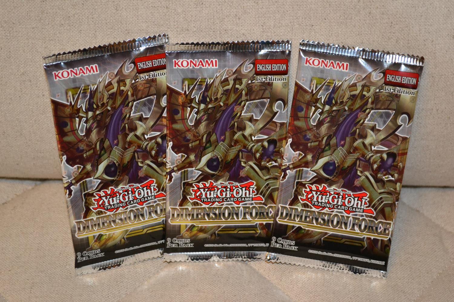 3st Booster Dimension Force Yu-Gi-Oh! Yugioh Ny