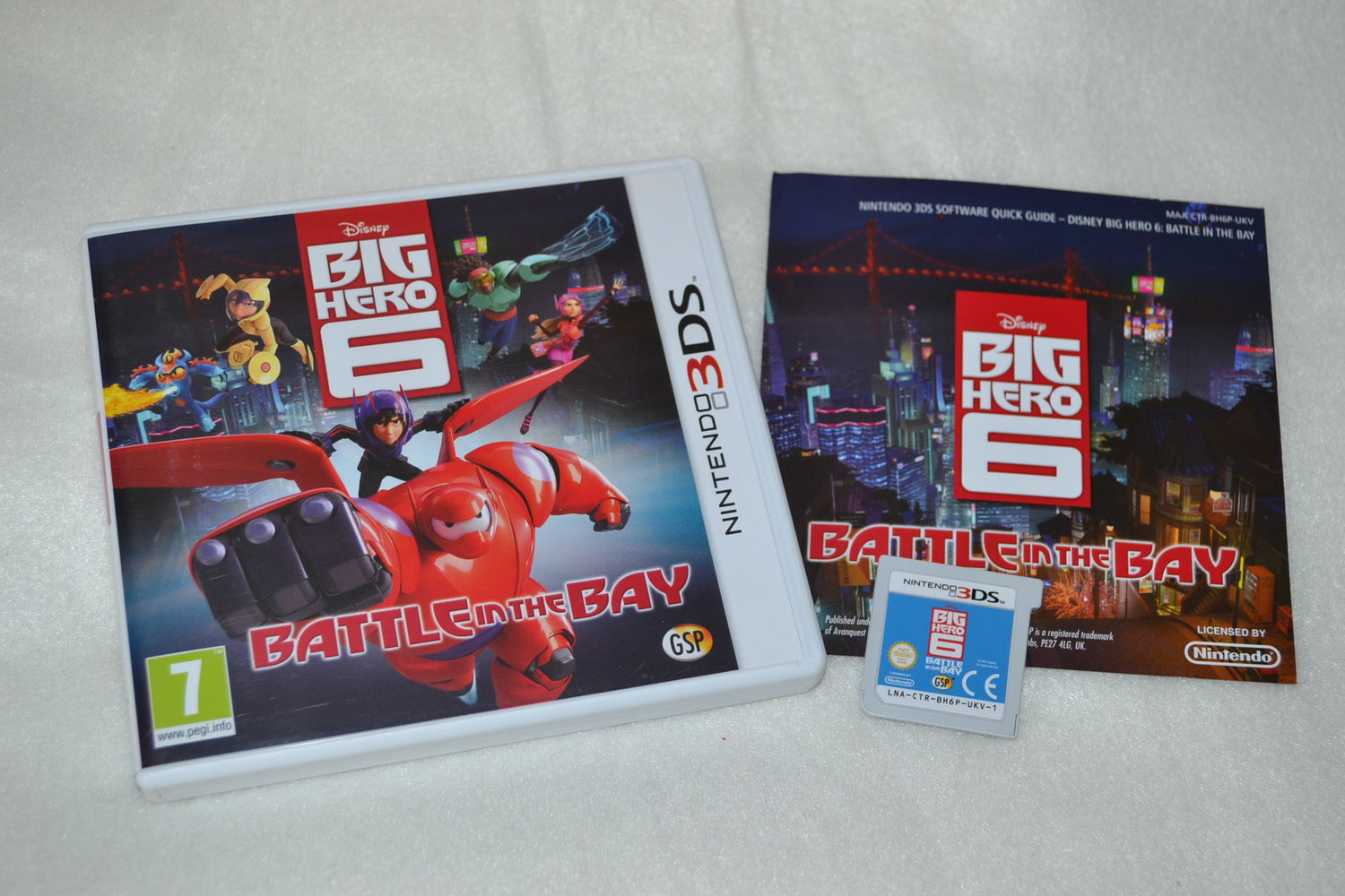 Disney Big Hero 6: Battle in the Bay 3DS Nintendo Fint Skick