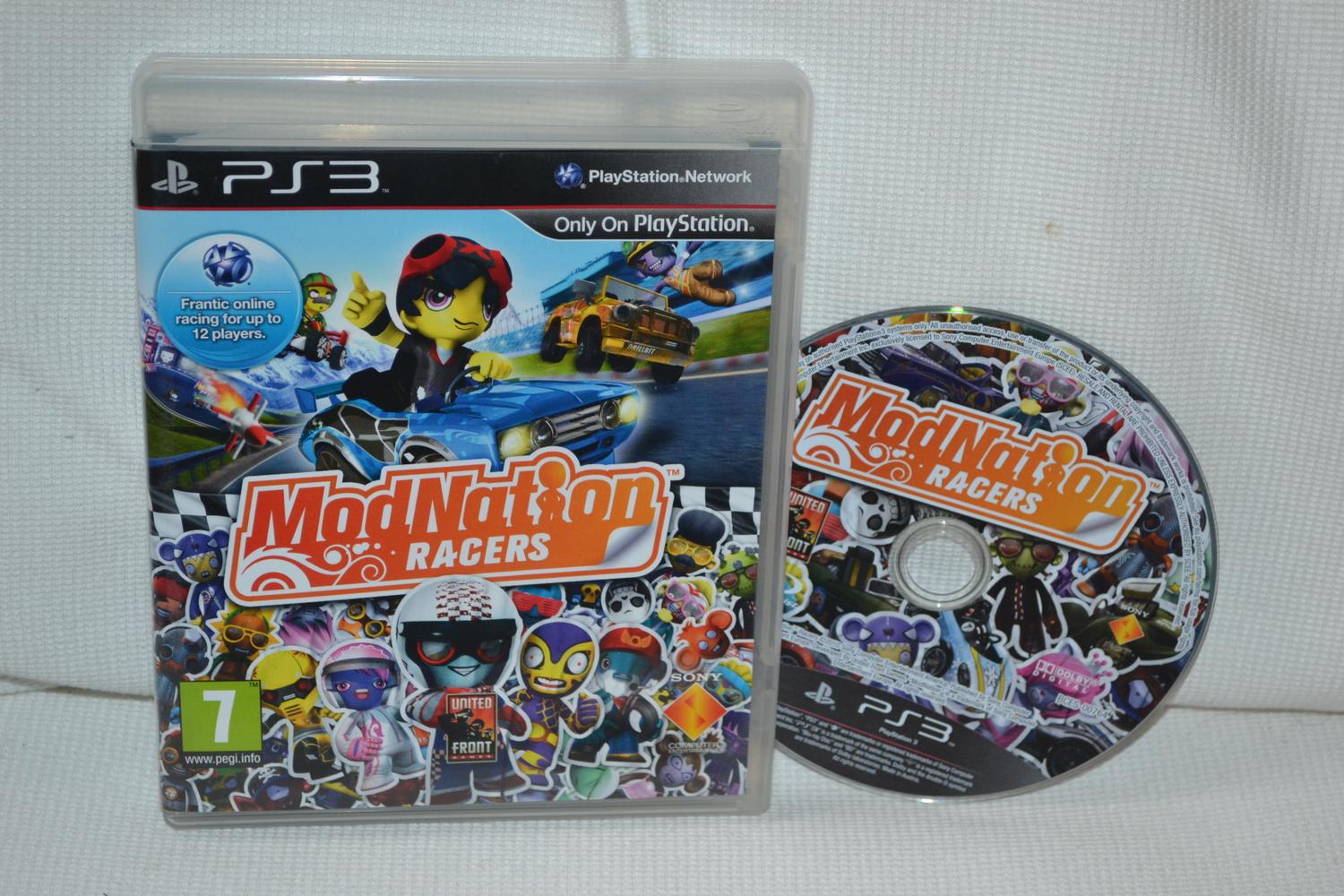 ModNation Racers PS3 Playstation 3 (Utan Manual) Fint Skick