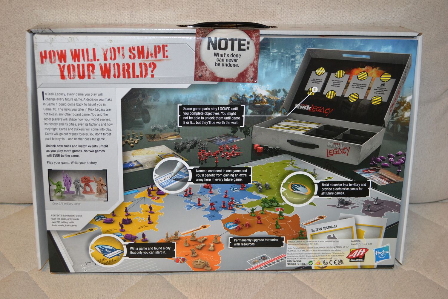 Risk Legacy New Edition Brädspel ENG Avalon Hill 2021 Ny
