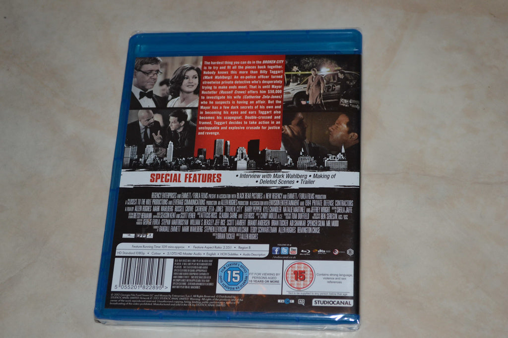 Broken City (2013) Film Bluray Nyskick