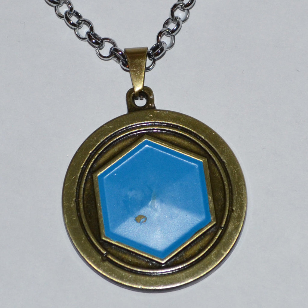 The Coin, Myntet Runt fr. Hearthstone Halsband Brons Vintage