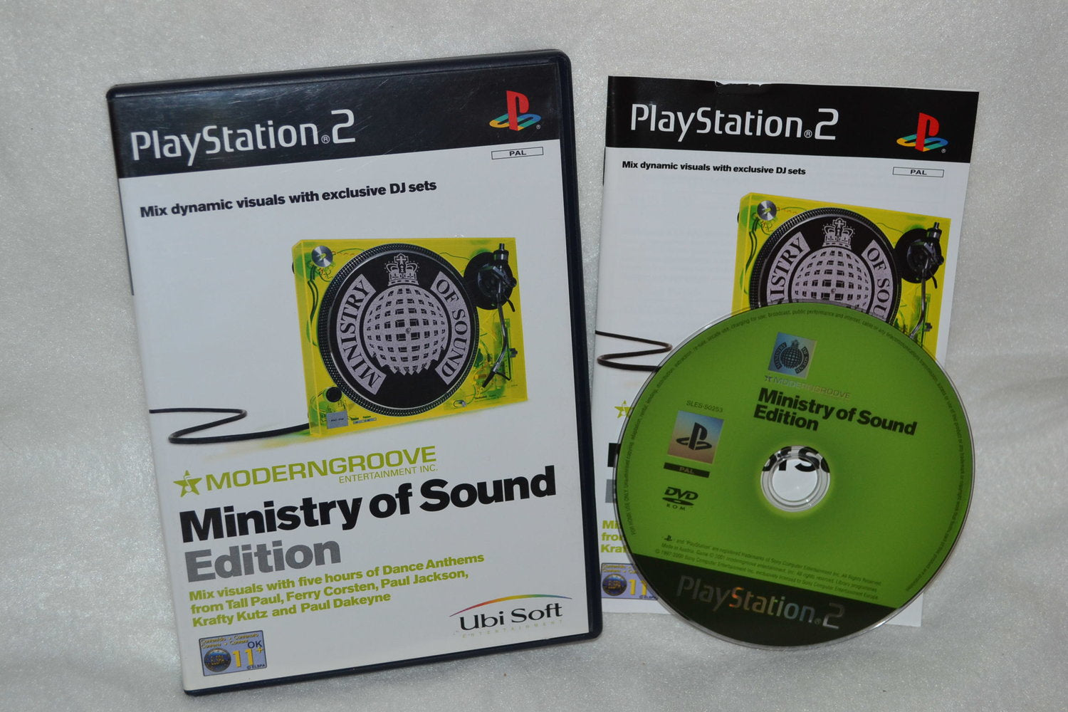 Modern Groove: Ministry of Sound PS2 Playstation 2 Komplett Fint Skick