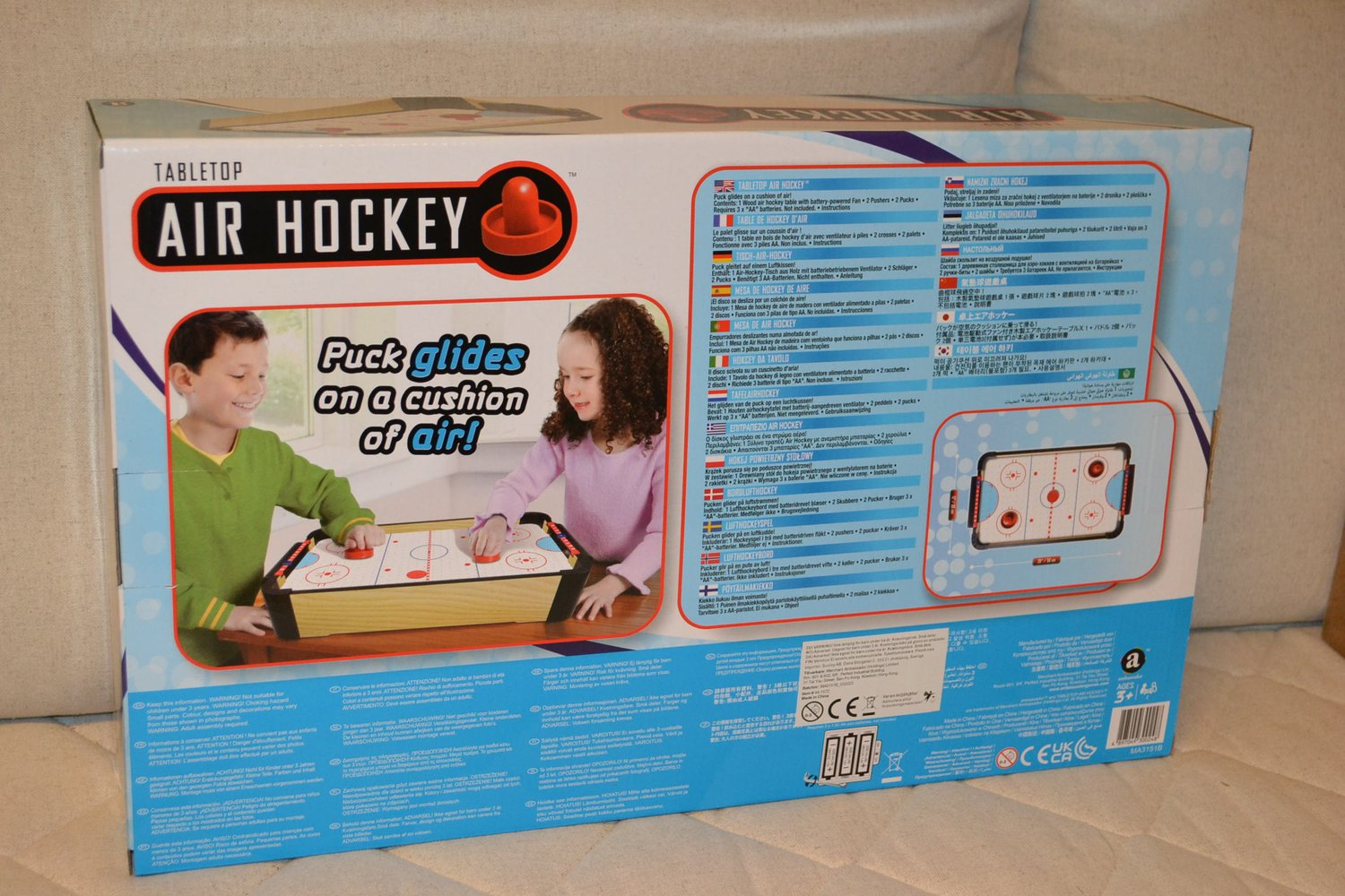 Bordsairhockey 50cm Airhockey Air Hockey Spel Ambassador Ny