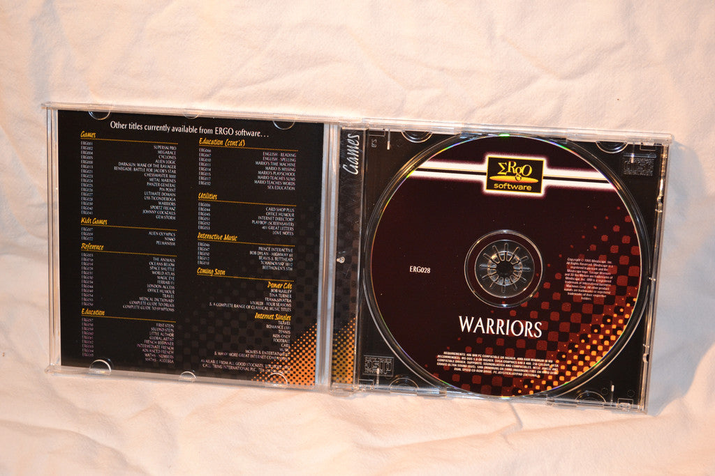 Savage Warriors Ergo Software PC 1995 Komplett Fint Skick
