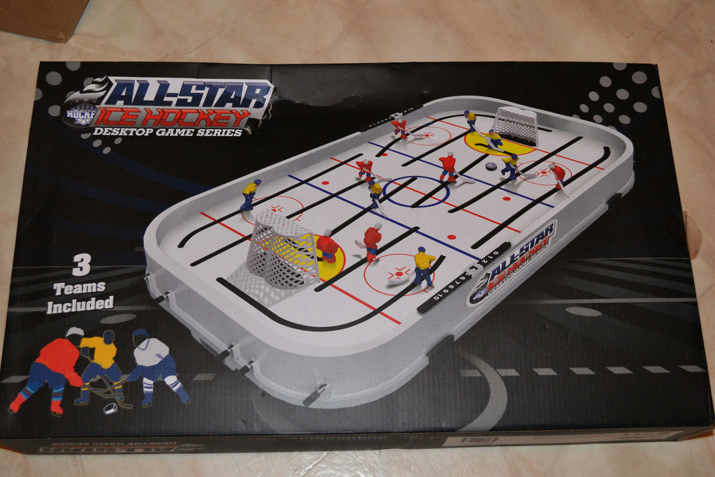 Bordshockeyspel m. 3st Lag (Sverige, Finland, Norge) 55cm Ishockey "All-Star" Ny