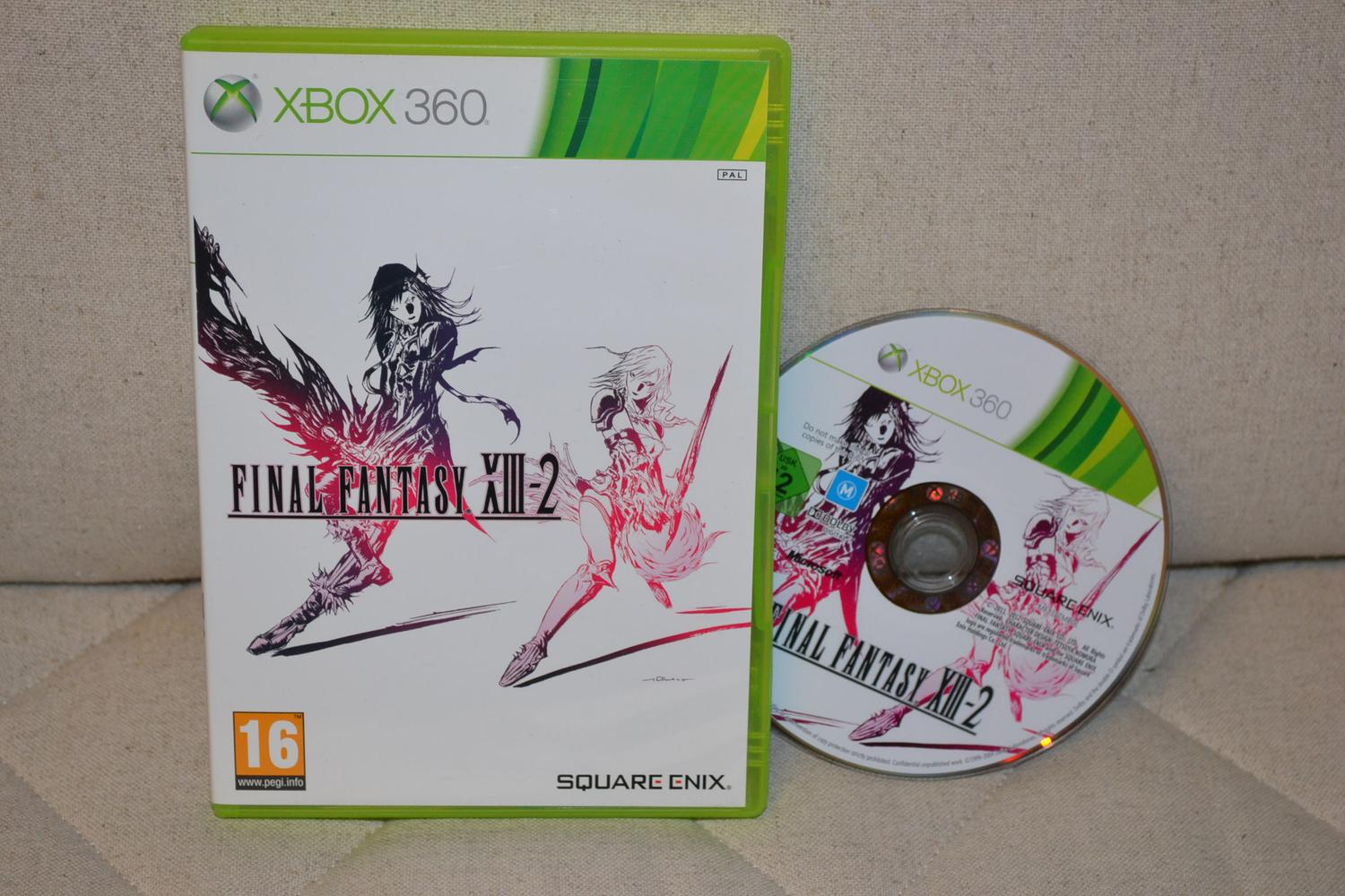 Final Fantasy XIII-2 Xbox 360 (Utan Manual) Fint Skick