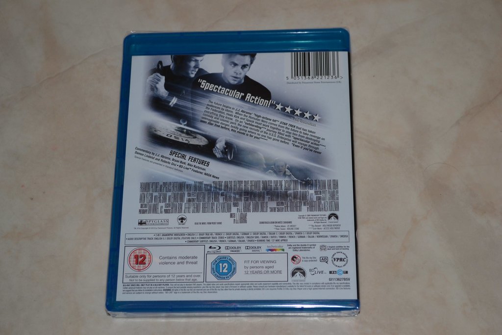 Star Trek (2009) Film Bluray Nyskick