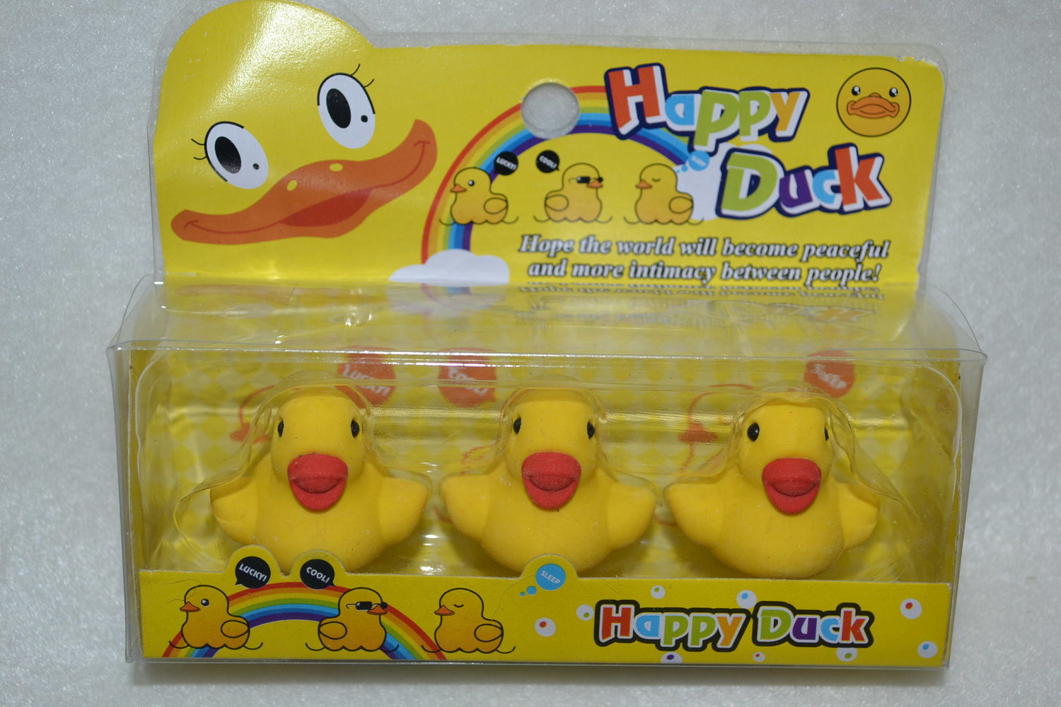 3st Ankor Sudd (Anka Gul) 3,5cm Gul Paket Skola Kontor mm Ny