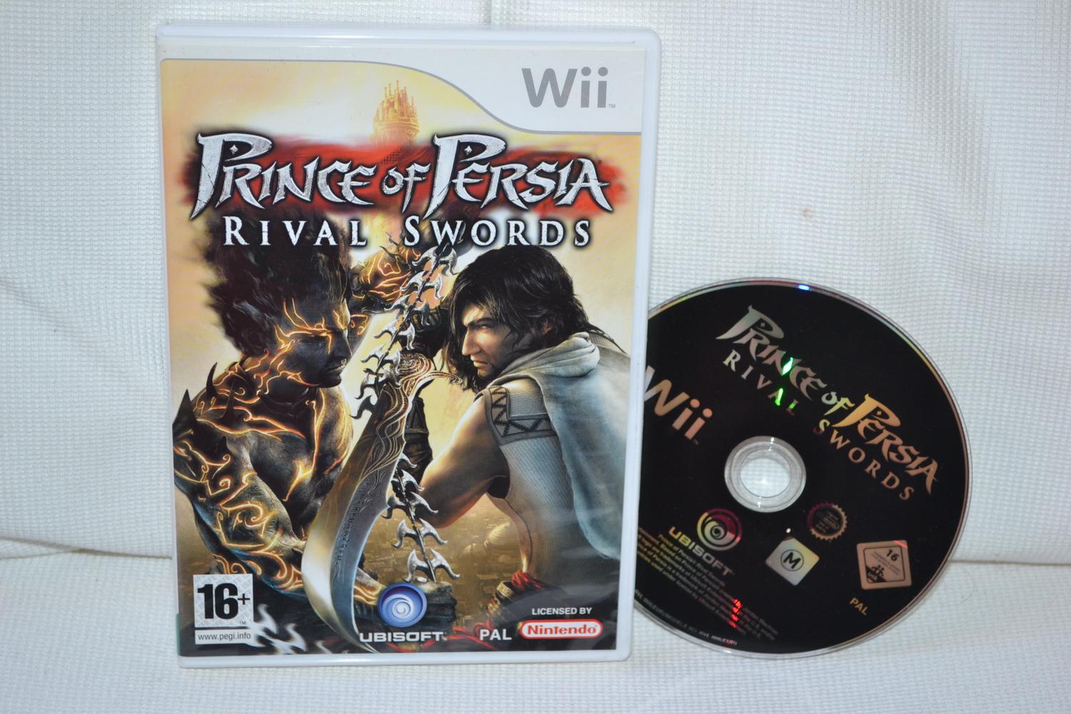 Prince Of Persia Rival Swords Wii Nintendo (Utan Manual) Fint Skick
