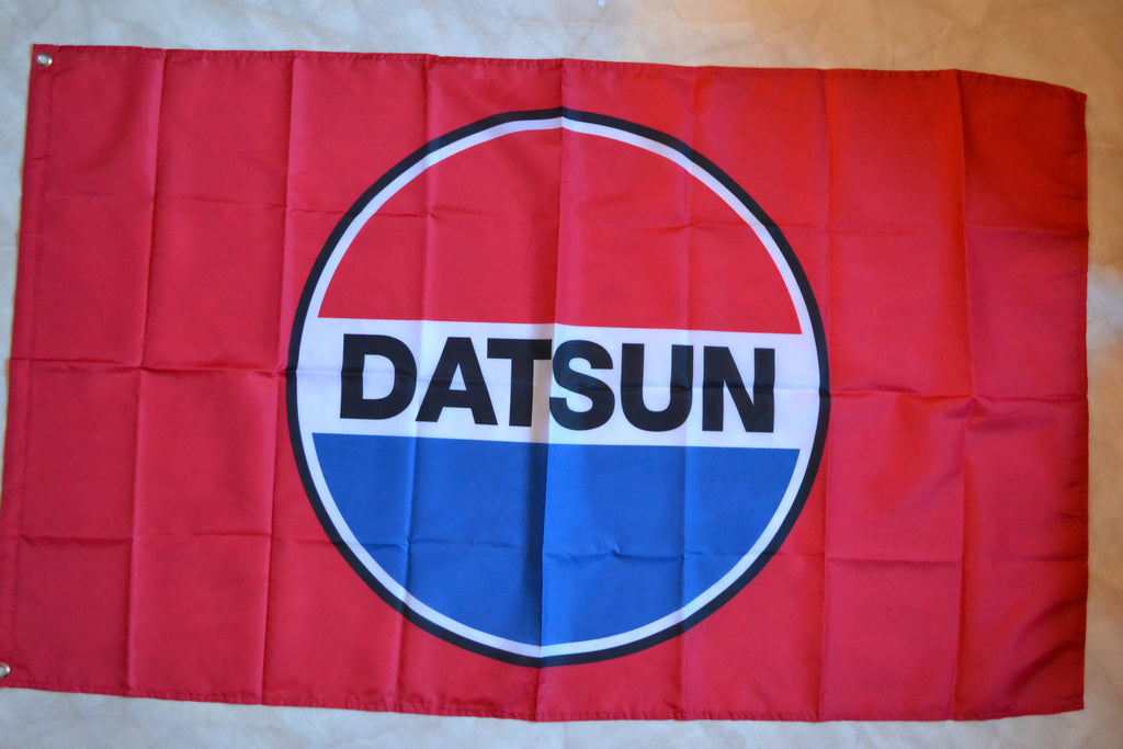 Datsun Logo Emblem Röd Flagga 90*150cm Ny