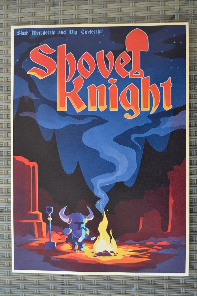 Shovel Knight Framsida Poster Affisch 42*30cm Ny