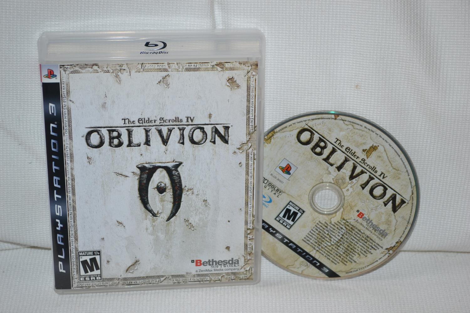 Oblivion: Elder Scrolls IV PS3 Playstation 3 (Utan Manual) NTSC Fint Skick