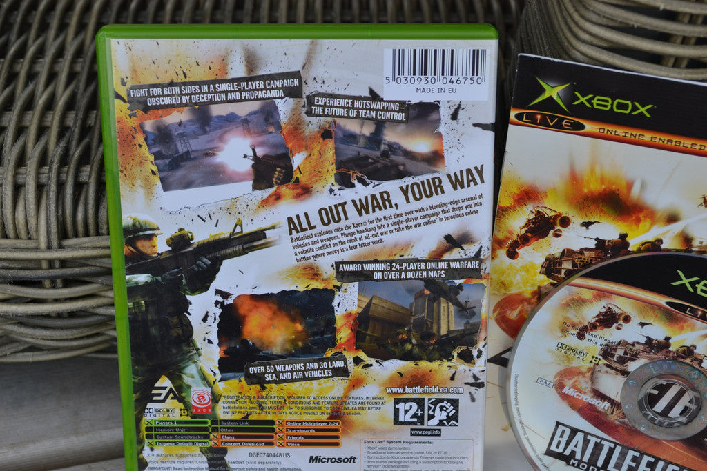 Battlefield 2: Modern Combat XBOX Komplett Fint Skick