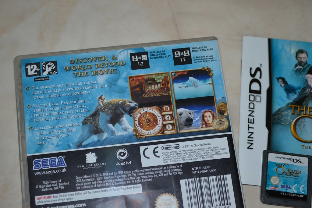 The Golden Compass NDS Nintendo DS Komplett Fint Skick