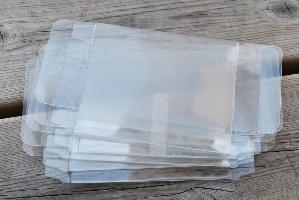 5st Skyddsboxar Spel N64 Nintendo 64 Genomskinliga Retro Fodral Ny