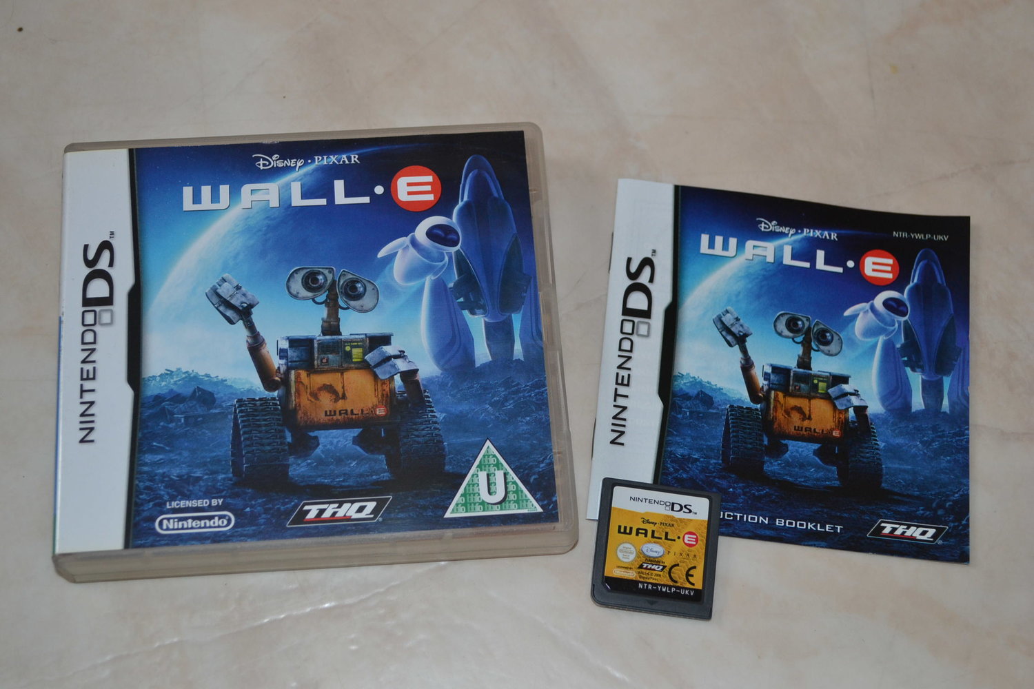 Wall-E NDS Nintendo DS Komplett (Walle Disney) Fint Skick