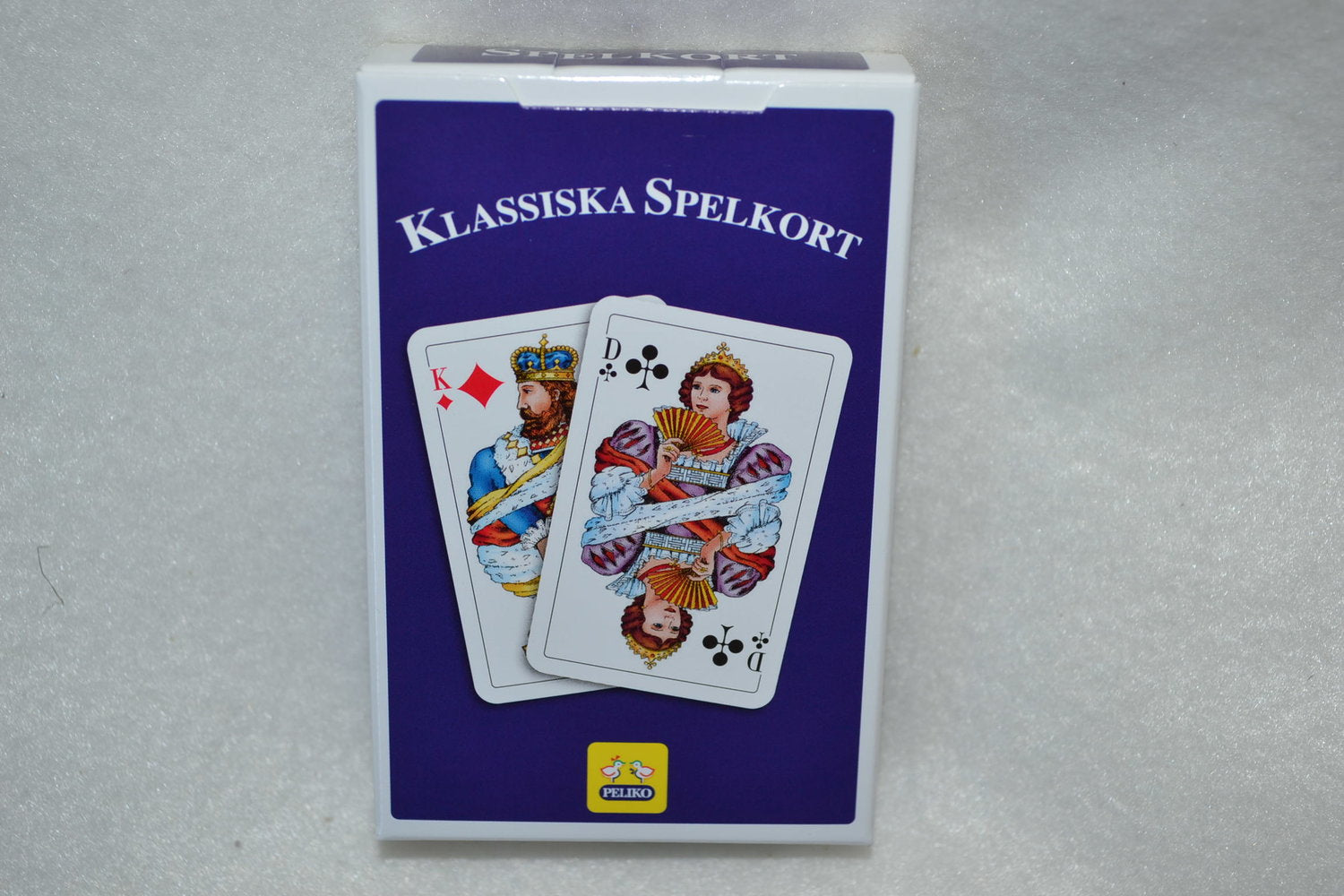 Blå Spelkort Lek Peliko (Klassisk 52st Kort+Jokrar) Ny