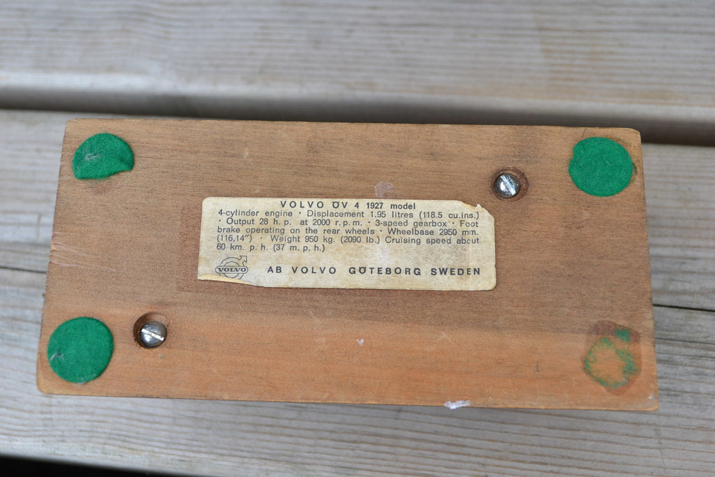 Volvo 1927 PV 4 Skulptur Brons Äldre Samlarbil Göteborg Swed