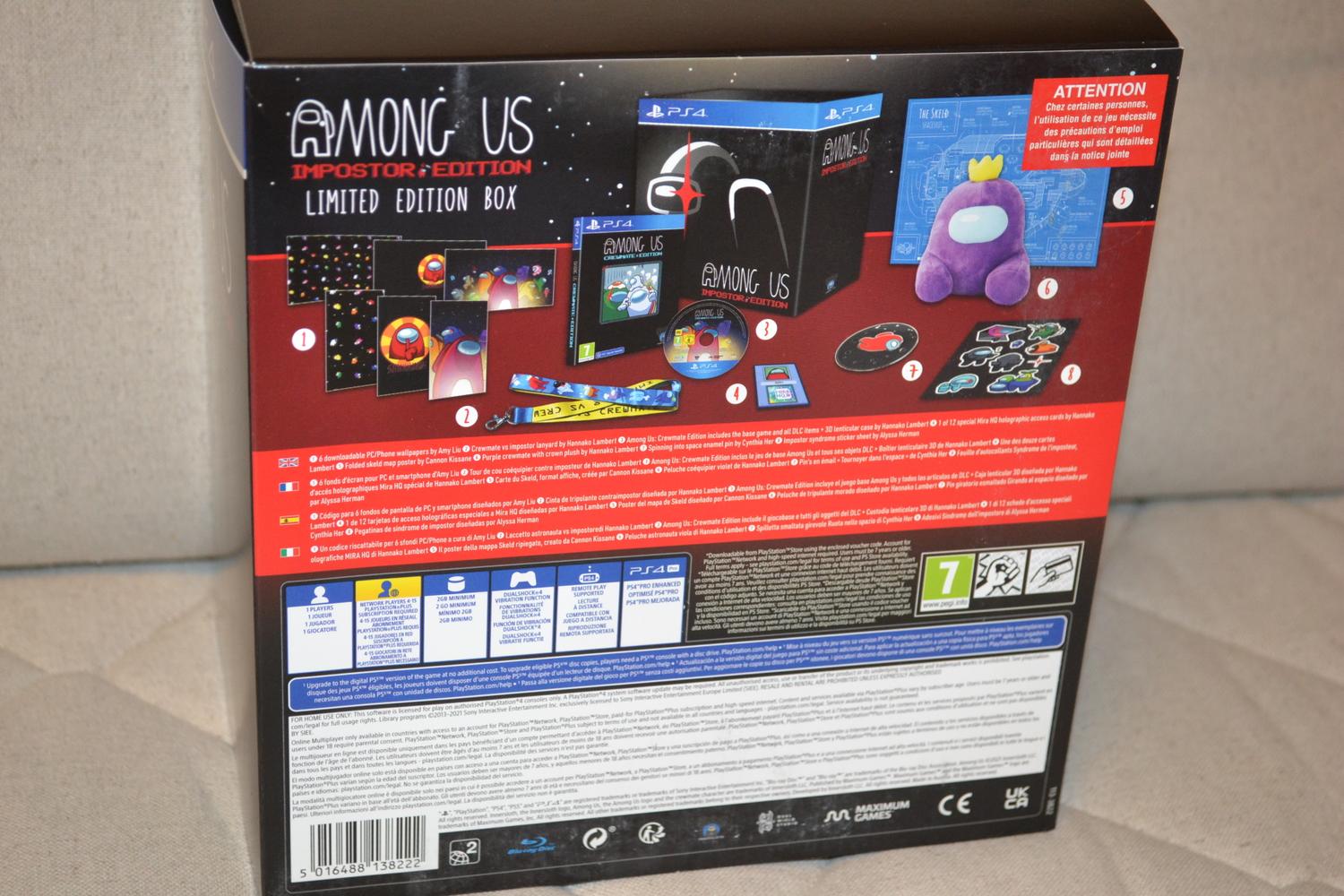 Among Us: Impostor Edition PS4 Playstation 4 Ny Inplastad