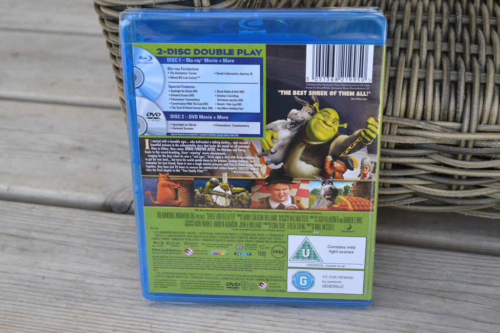 Shrek Forever After: The Final Chapter Bluray & DVD Blu-Ray