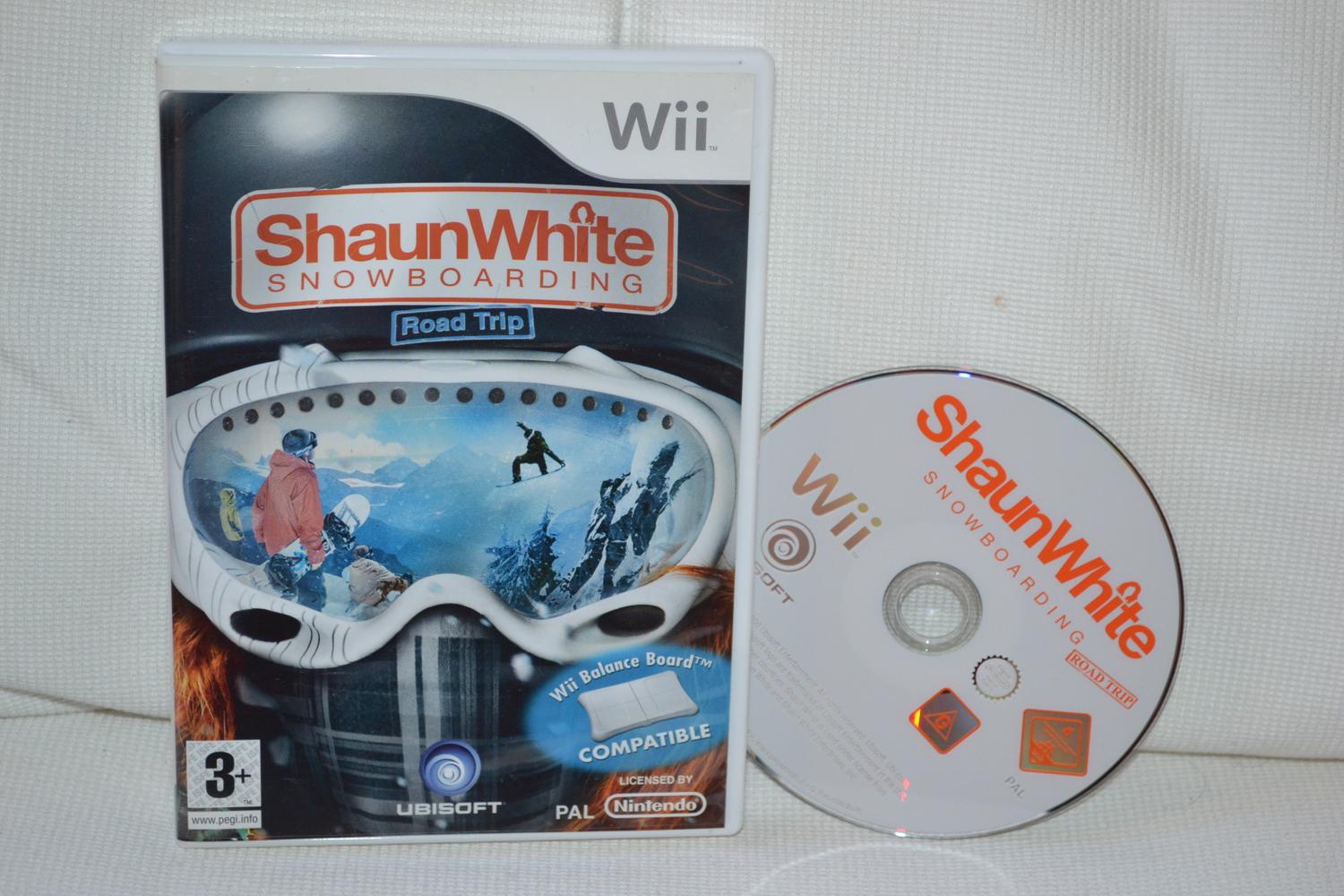 Shaun White Snowboarding: Road Trip Wii Nintendo (Utan Manual) Fint Skick
