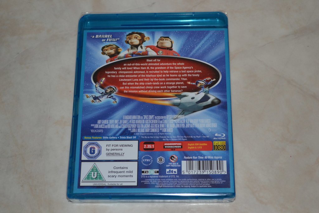 Space Chimps (2008) Film Bluray Nyskick