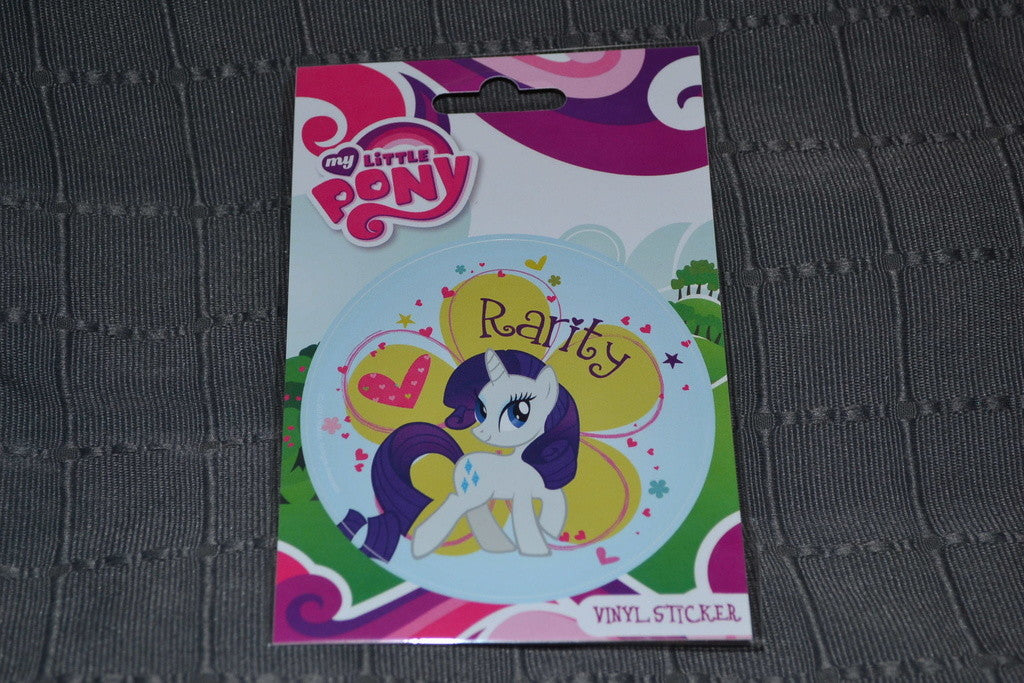 Rarity Klistermärke Vinyl My Little Pony Friendship Is Magic
