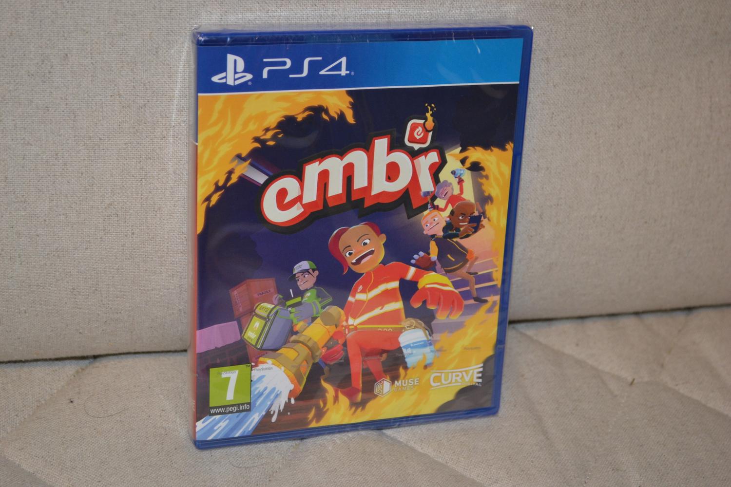 Embr: Über Firefighters PS4 Playstation 4 Ny Inplastad