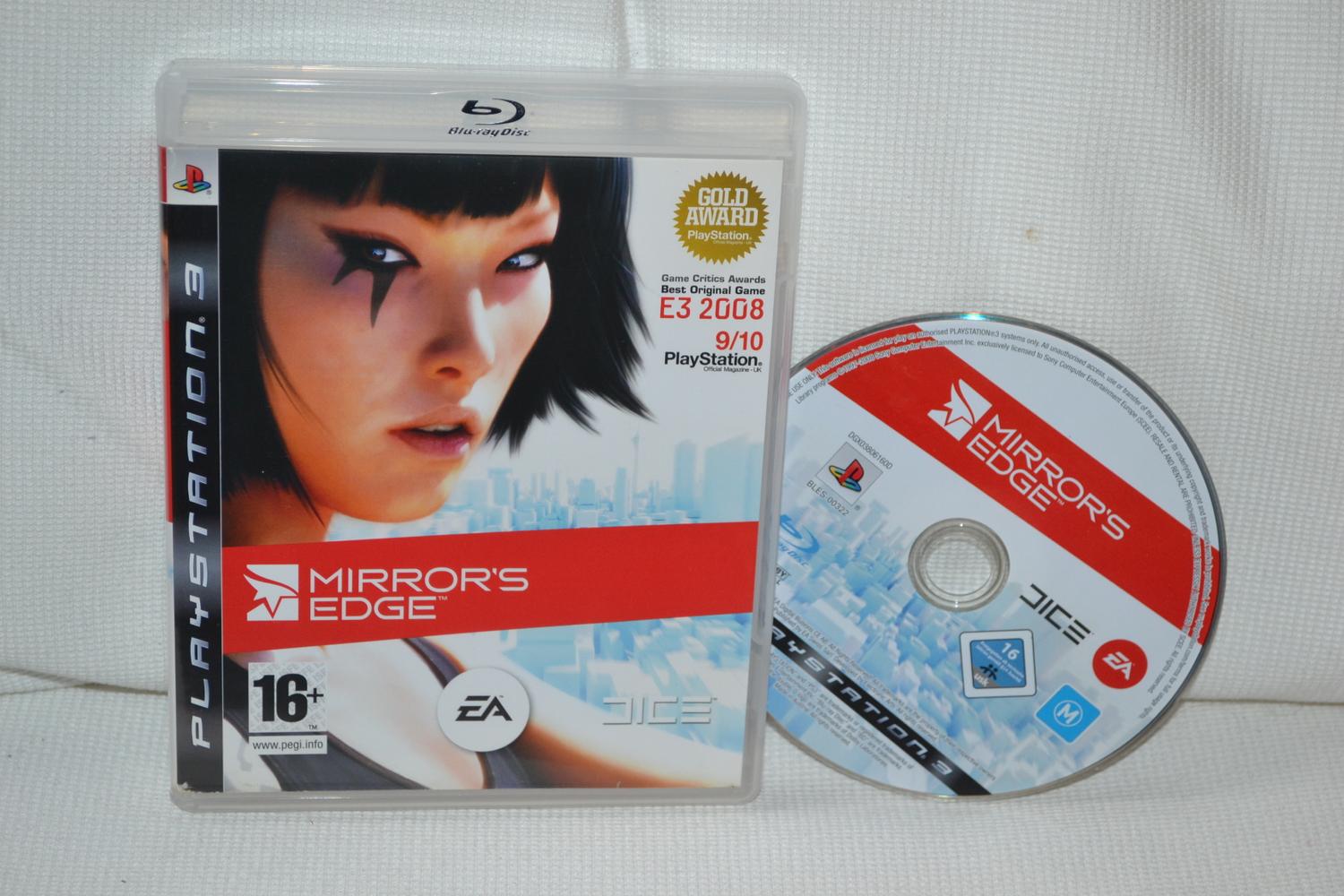 Mirror's Edge PS3 Playstation 3 Mirrors (Utan Manual) Fint Skick