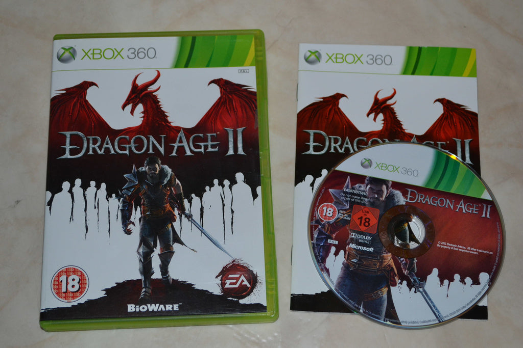 Dragon Age 2 II Xbox 360 Komplett Fint Skick