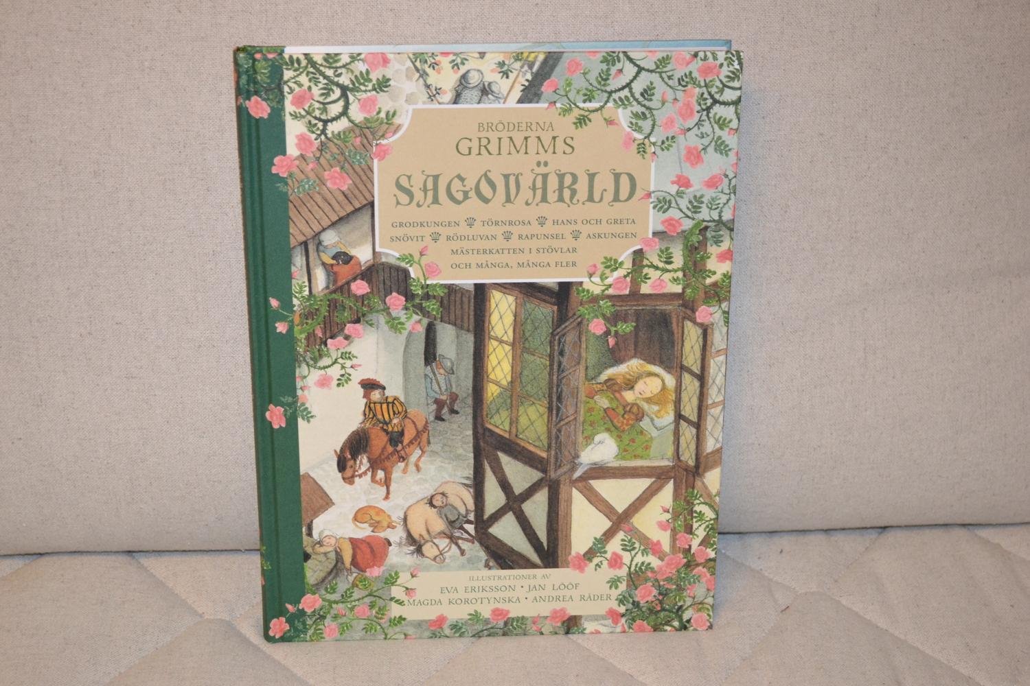 Bröderna Grimms Sagovärld (23st historier) 2021 Bonnier Carlsen Ny