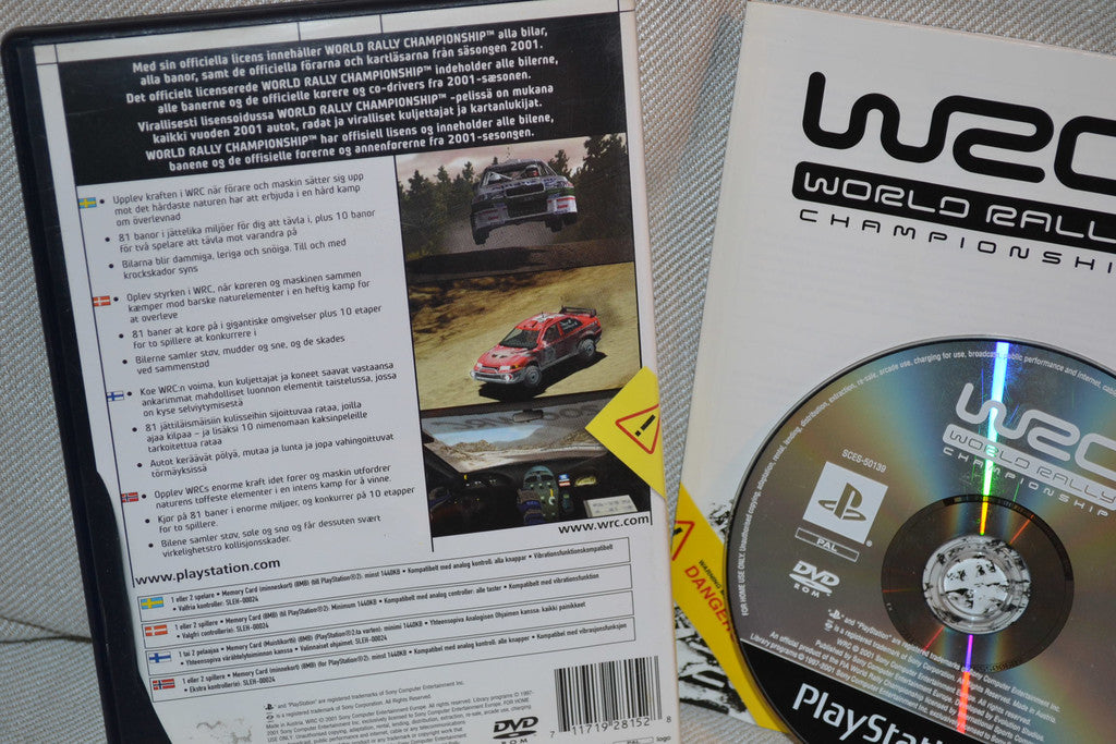 World Rally Championship PS2 Playstation 2 WRC Komplett Nysk